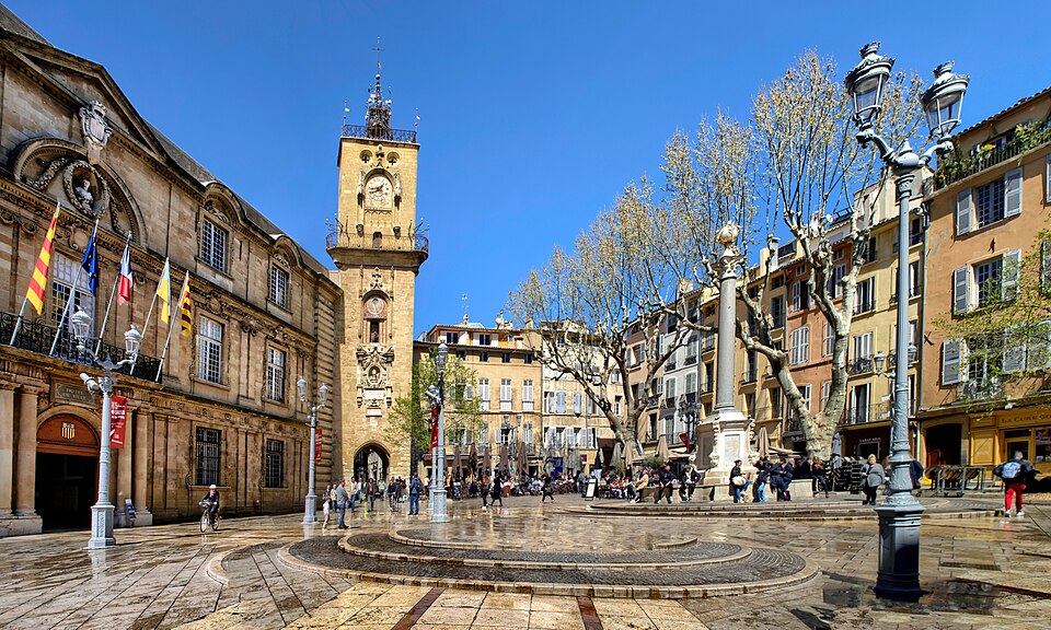 Aix en Provence, Place de la Mairie