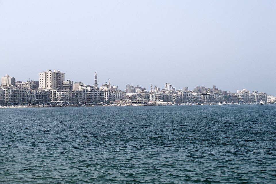 Egypt, Alexandria on the Mediterranean Sea