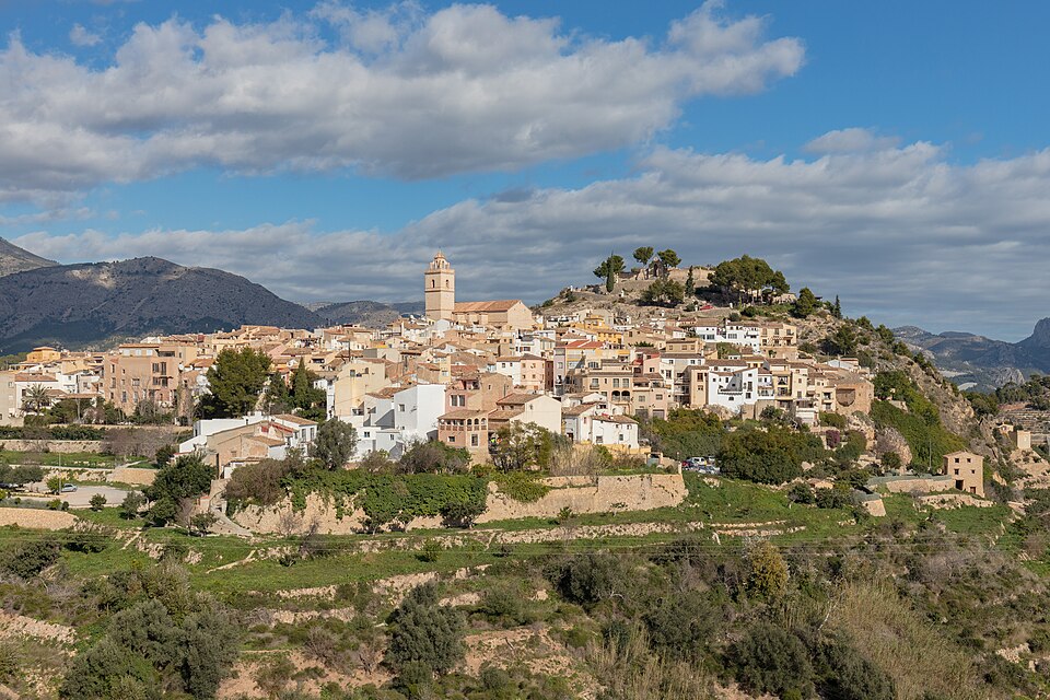 Polop, Alicante, España, 2023 01 21, DD 28