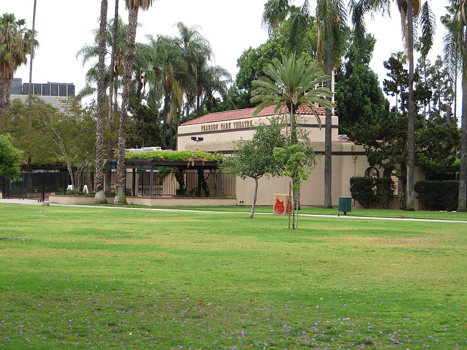 Pearson Park Near Downtown Anaheim, California 75683070