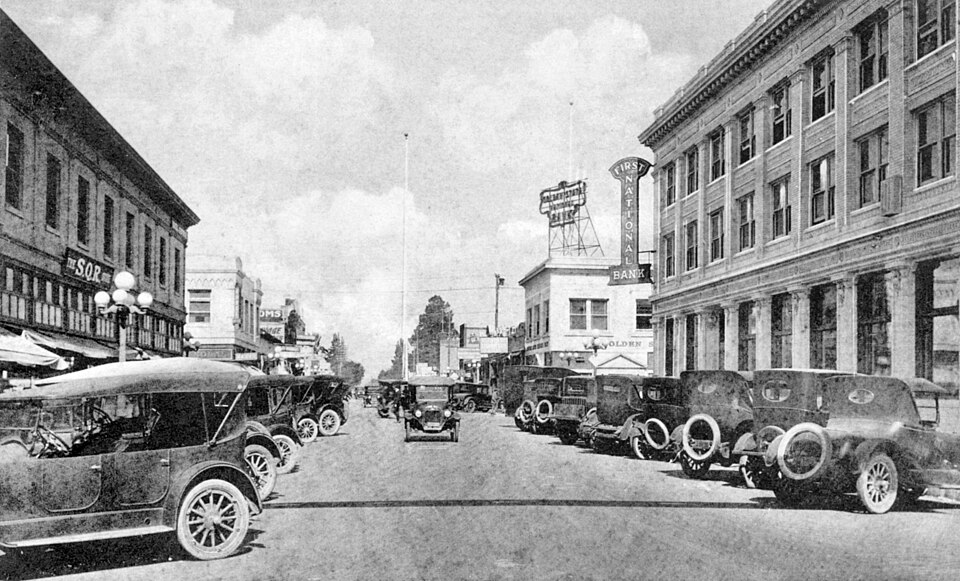 Los Angeles St. (now Anaheim Blvd), Downtown Anaheim