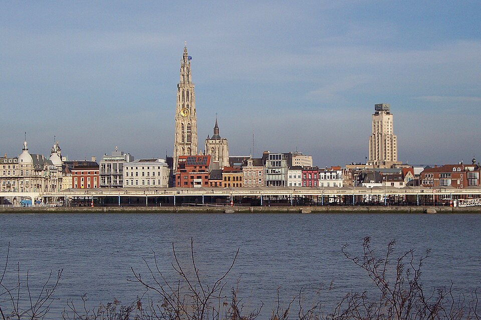 Antwerp riverfront, april 2012