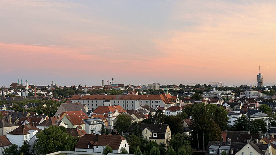 Augsburg skyline