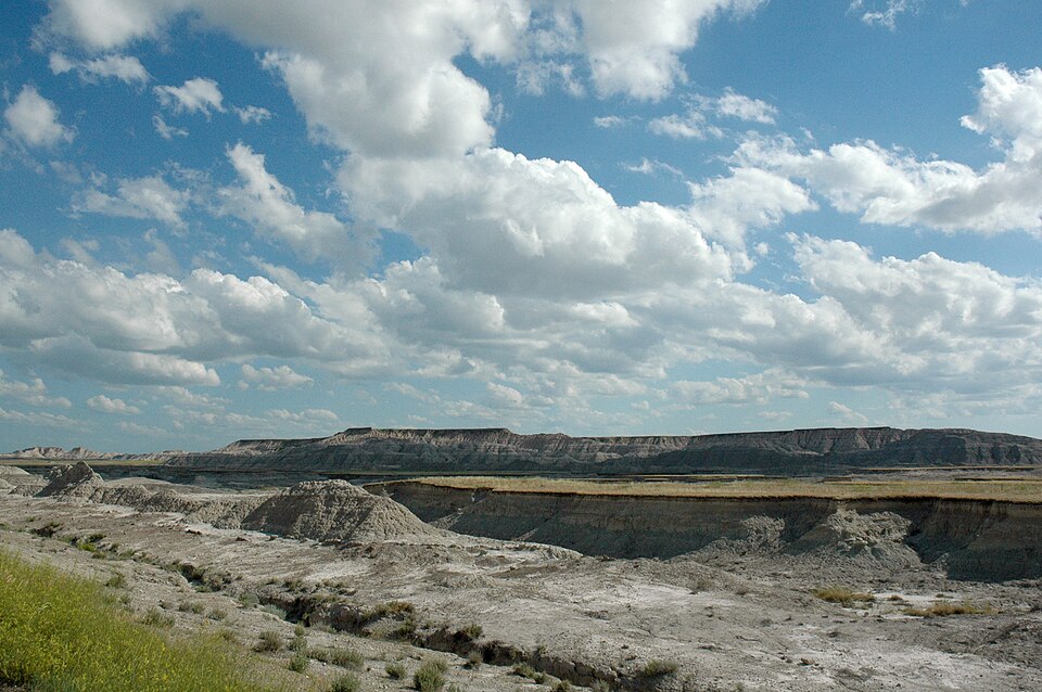Badlands along South Dakota Highway 44 in Badlands National Park, near Scenic Pass, 2009 (2)