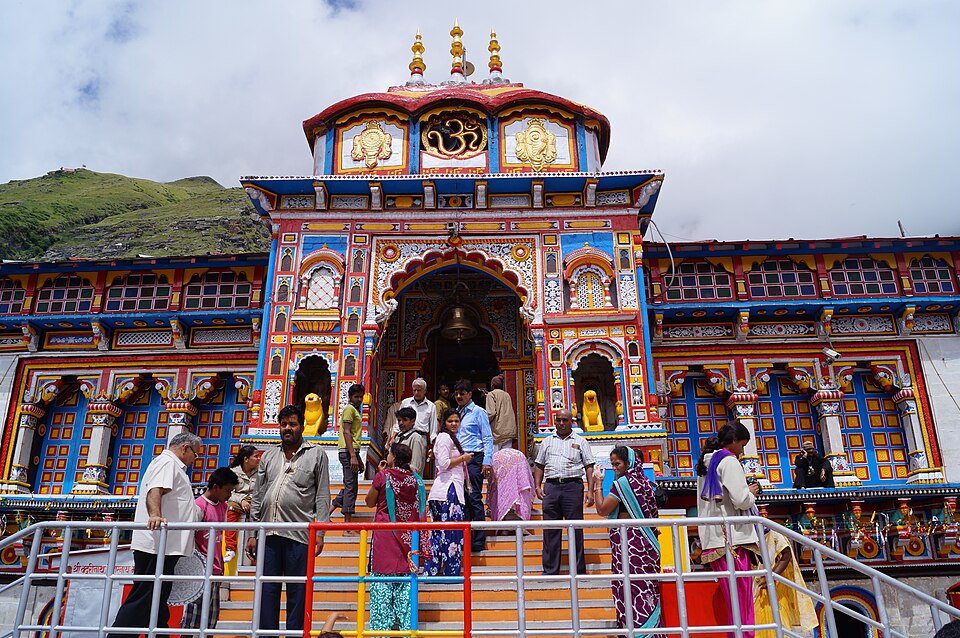 Badrinath temple entrance