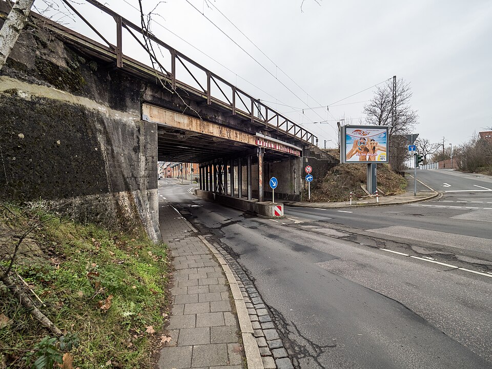 Bamberg Bahnunterführung Geisfelder Strasse P2137407