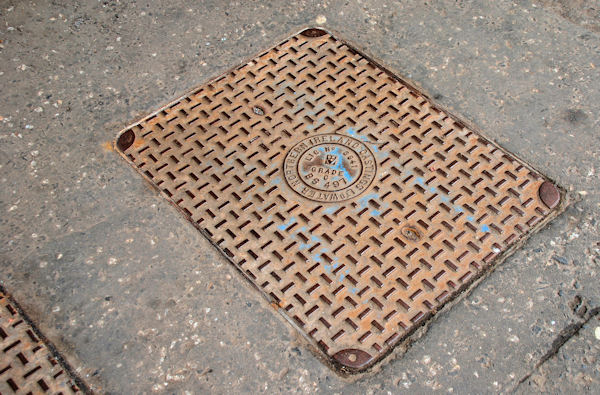 Northern Ireland Castings access cover, Belfast geograph.org.uk 1824992