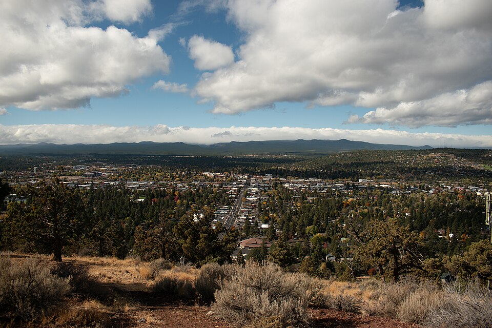 View of Bend, Oregon from Pilot Butte 6