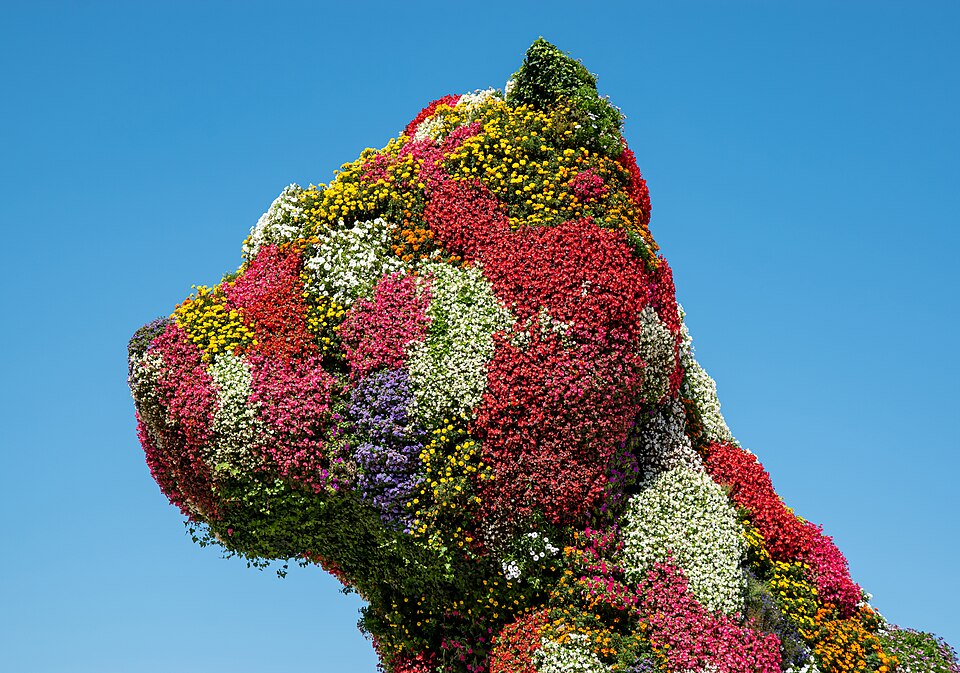 Puppy de Jeff Koons 2021 Bilbao, España