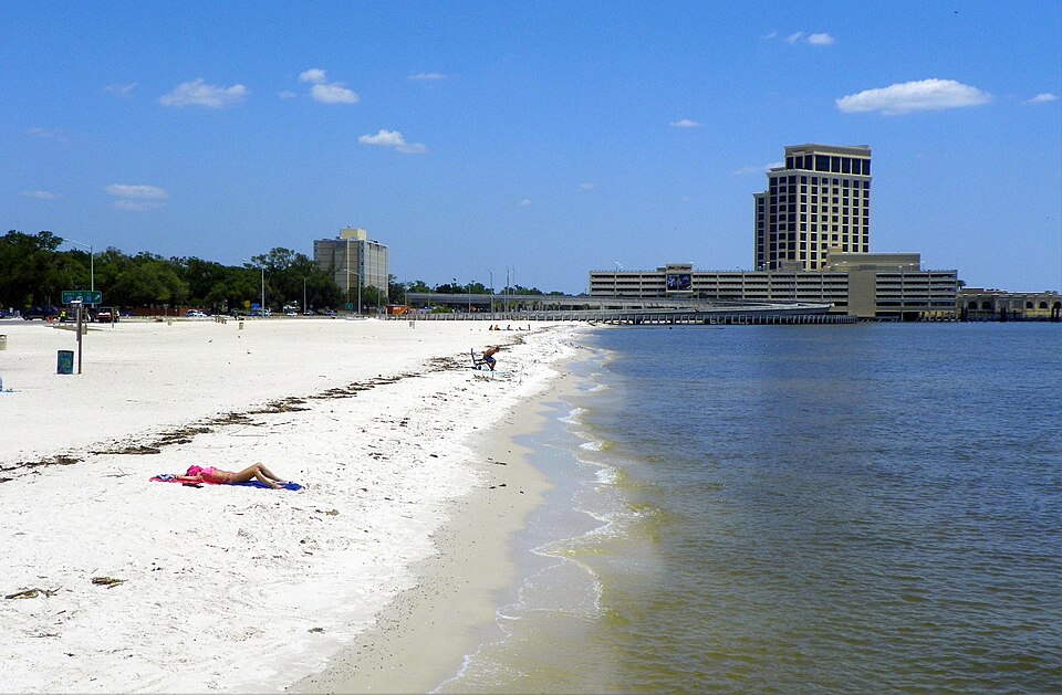 Beach in Biloxi, Mississippi (2017)