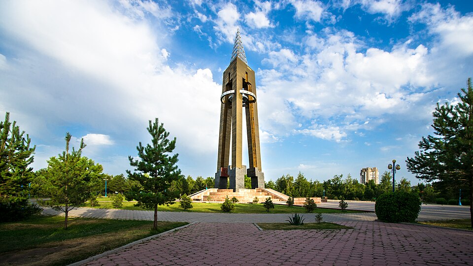 Monument, South Gate, Bishkek, Kyrgyzstan