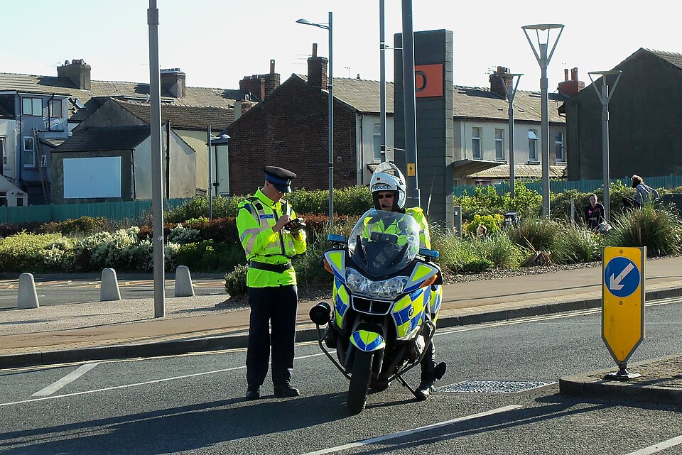 'Two of Blackpool's Finest' Seasiders Way, Blackpool geograph.org.uk 2418224