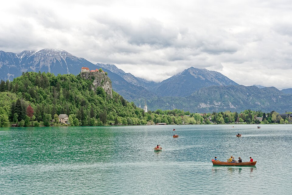 Bled Lake and Bled Castle, Slovenia, 20240504 1109 8446