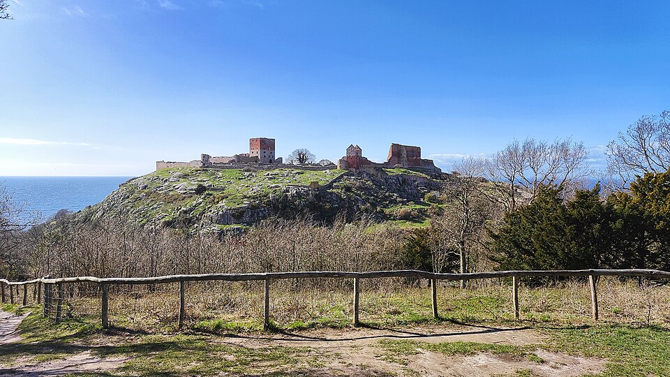 Hammershus Castle Ruins, Bornholm