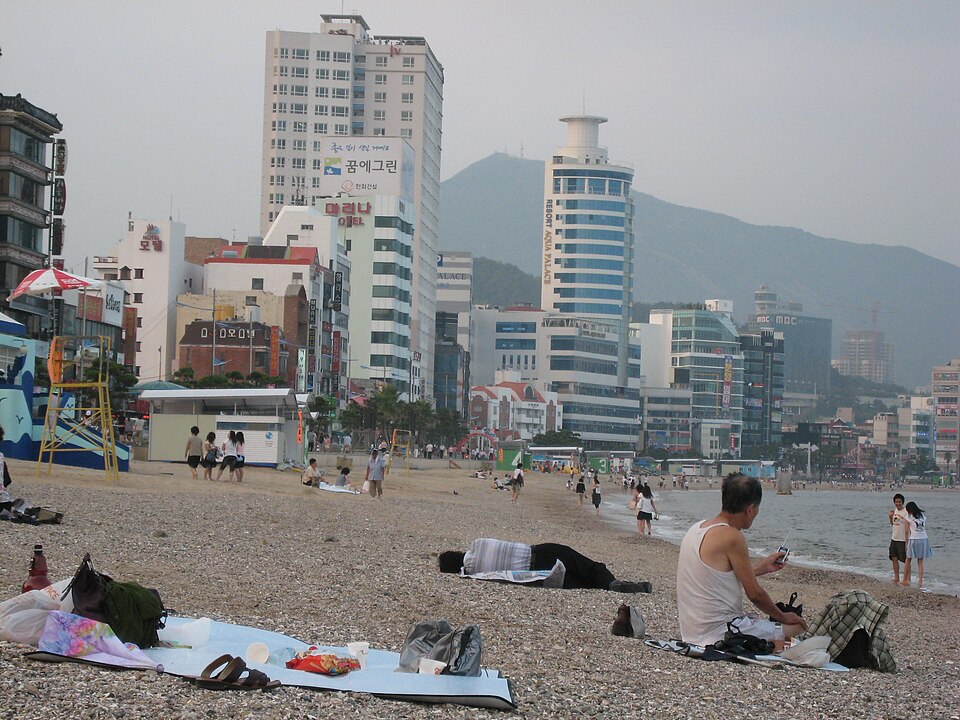 Busan beach
