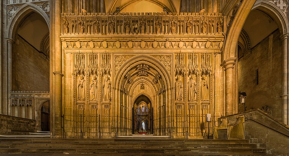 Canterbury Cathedral Rood Screen, Kent, UK Diliff