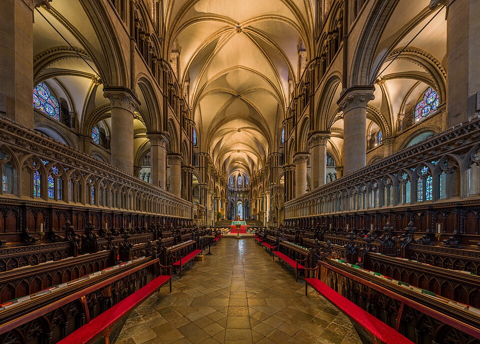 Canterbury Cathedral Choir 1, Kent, UK Diliff