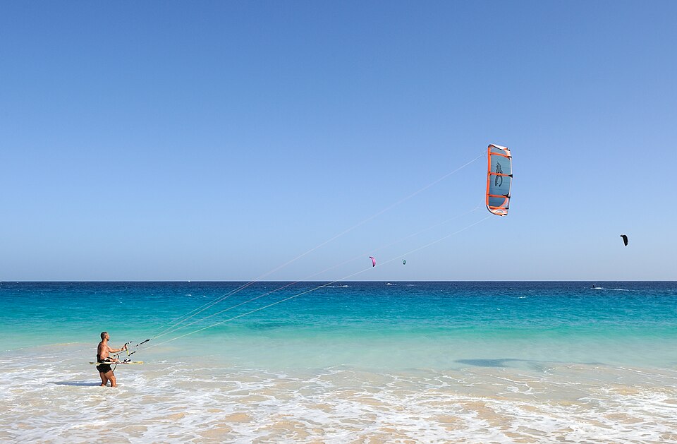 Cape Verde Sal kitesurfing