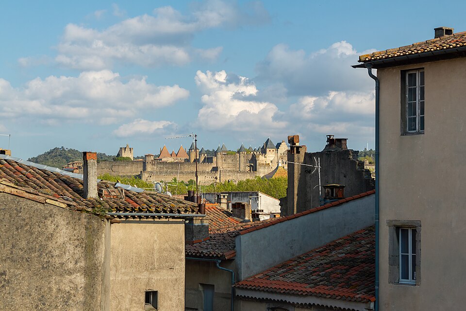 Les toits de Carcassonne