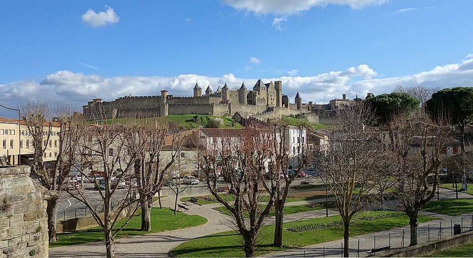 Carcassonne vue cité