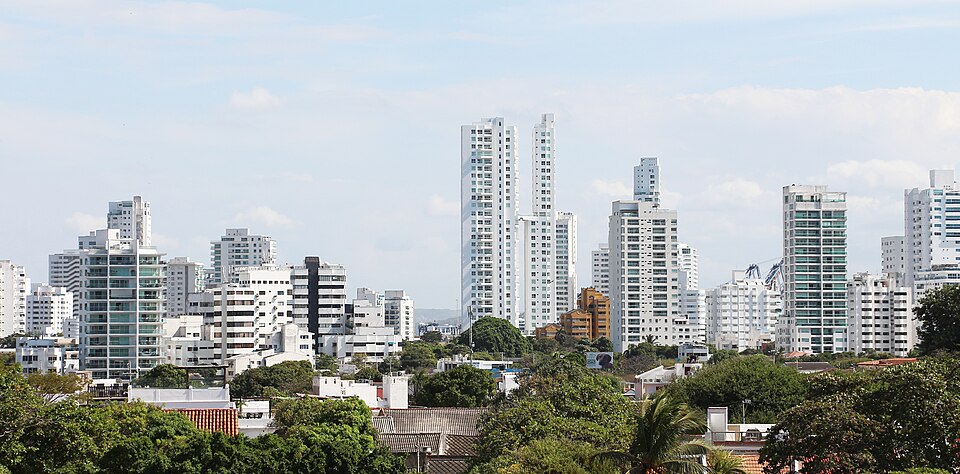 Buildings in Cartagena, Colombia 01