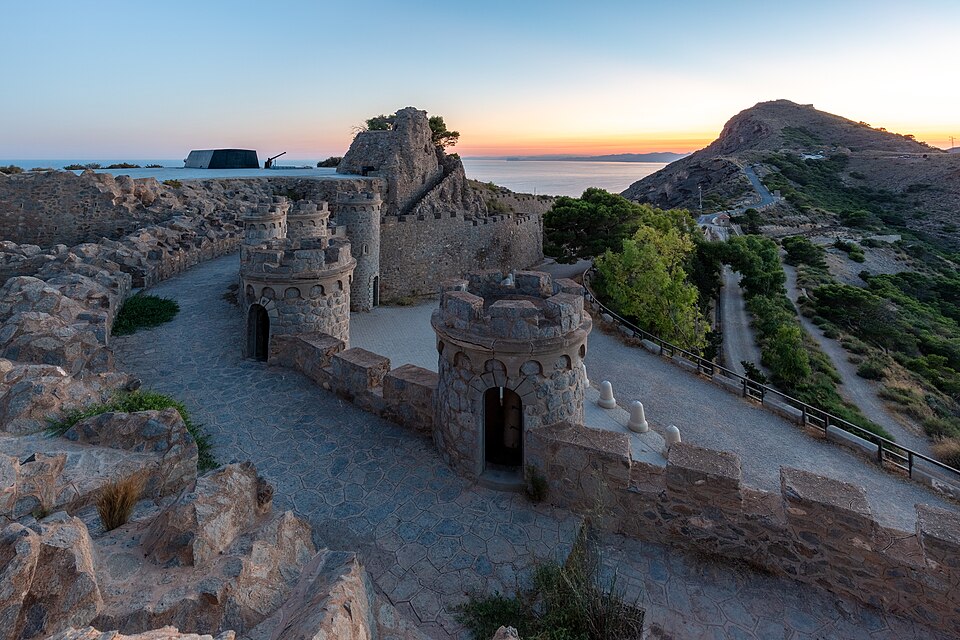 Batería de Castillitos, Cartagena, España, 2022 07 16, DD 79 81 HDR