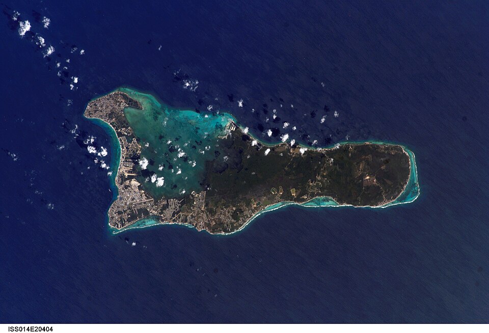 ISS014 E 20404 View of the Cayman Islands