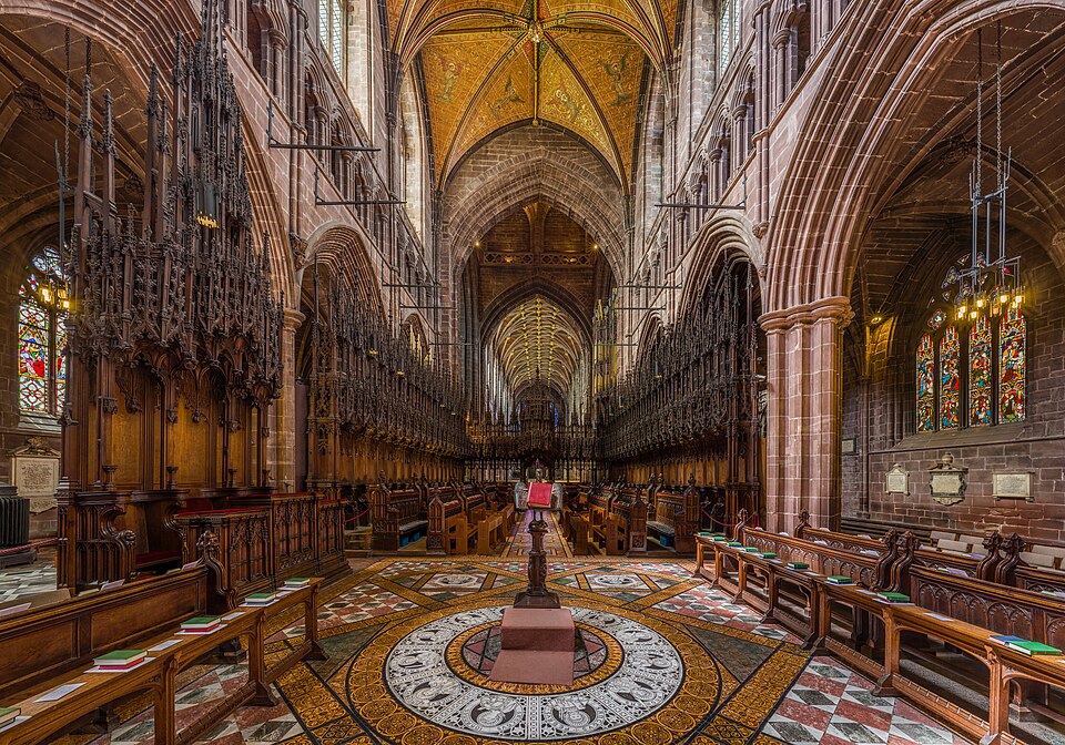 Chester Cathedral Choir, Cheshire, UK Diliff
