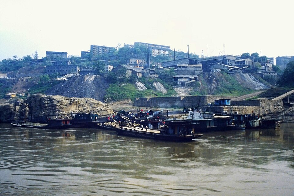 Industry at Chongqing in 1988