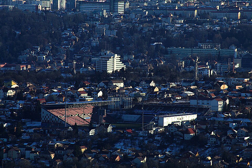 View of Gruia District. Cluj Napoca, Romania