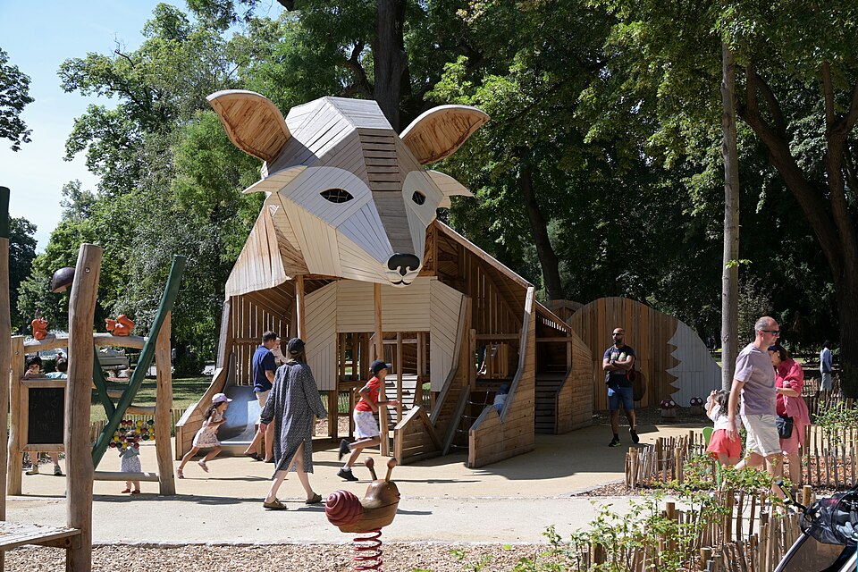 Fox playground, Champ de Mars, Colmar, 2026