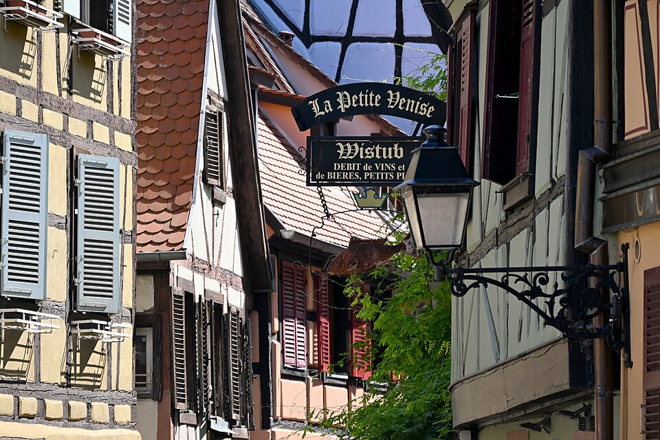 Colorful façades, Rue de la Poissonnerie, Colmar, 2026