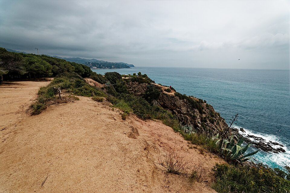 Lloret de Mar Camí a Cala Banys Mediterranean Sea Coast of Costa Brava 01