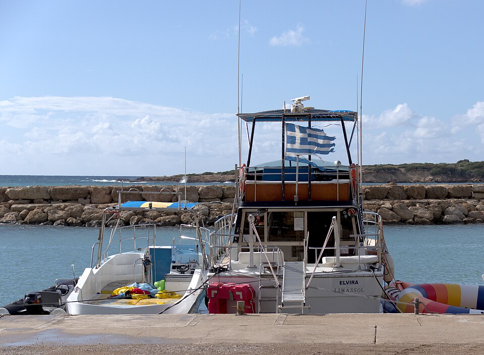 Boats near Paphos, Cyprus 1626p