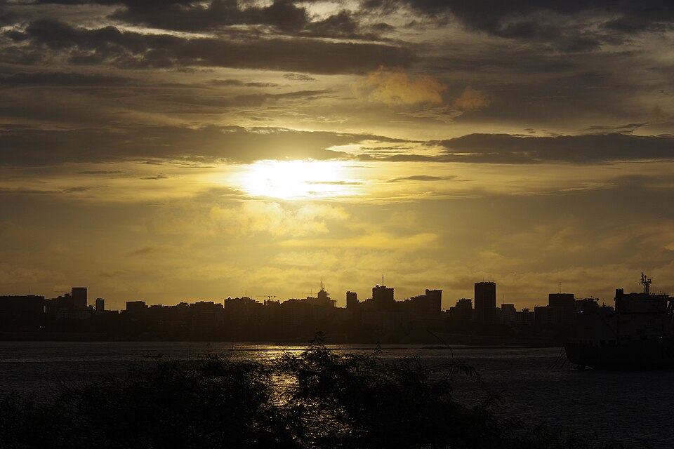 Gorée 2024 coucher de soleil sur Dakar 25