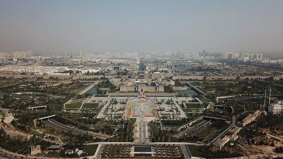 The skyline of Datong（Southgate）2019