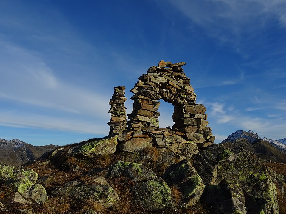 Cairn on Büelenhorn (Davos)