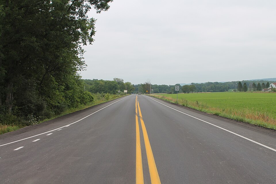 Pennsylvania Route 254 east of Washingtonville