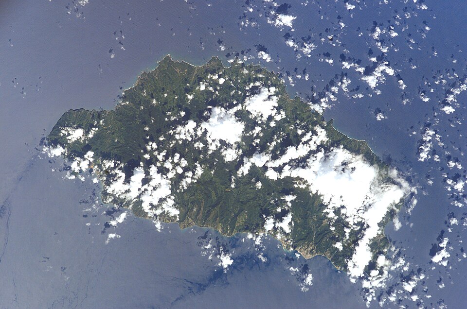 Dominica from ISS