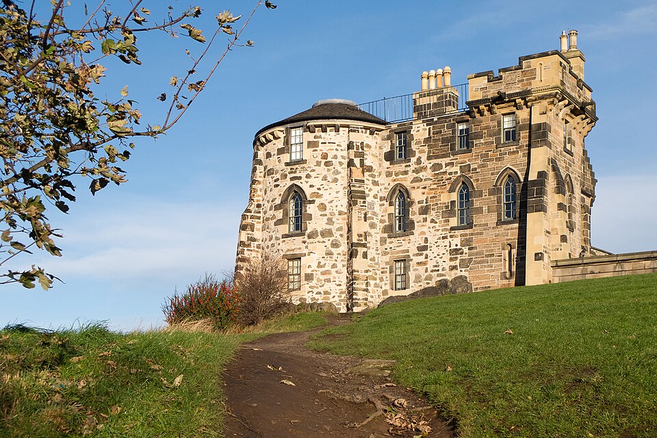 Gothic Tower City Observatory of Edinburgh 05