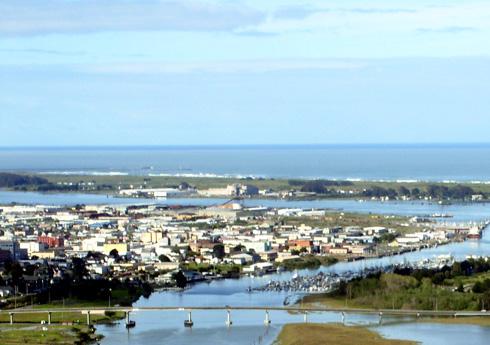 Eureka Woodley Island Bridge and Samoa