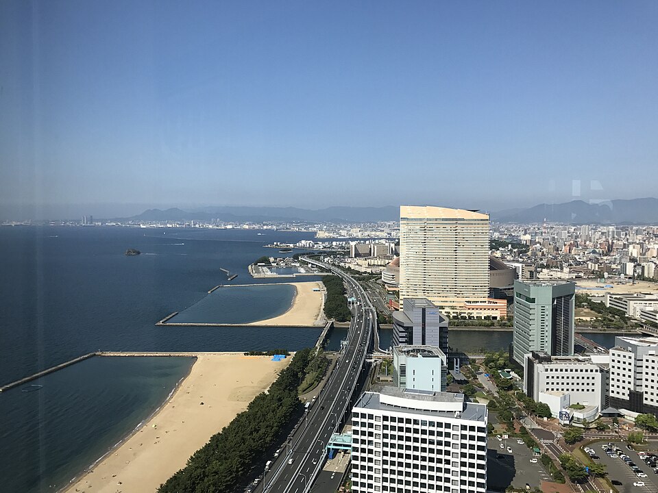 Hakata Port from Fukuoka Tower