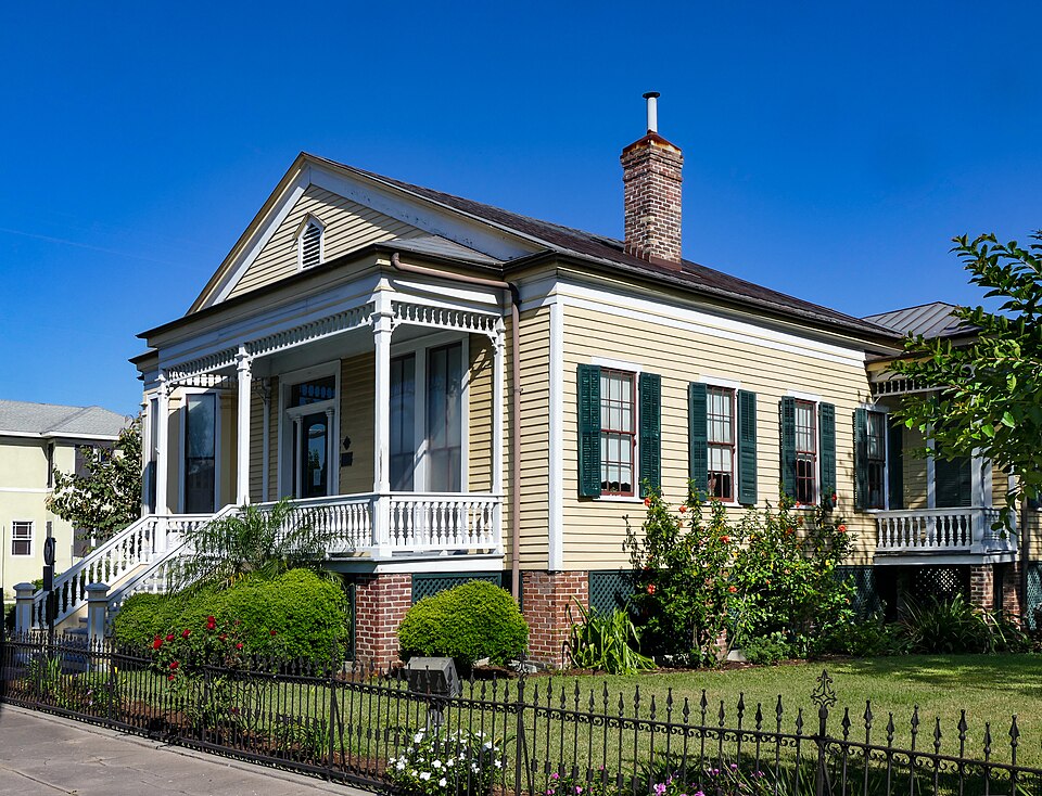 Quigg Baulard Cottage Galveston
