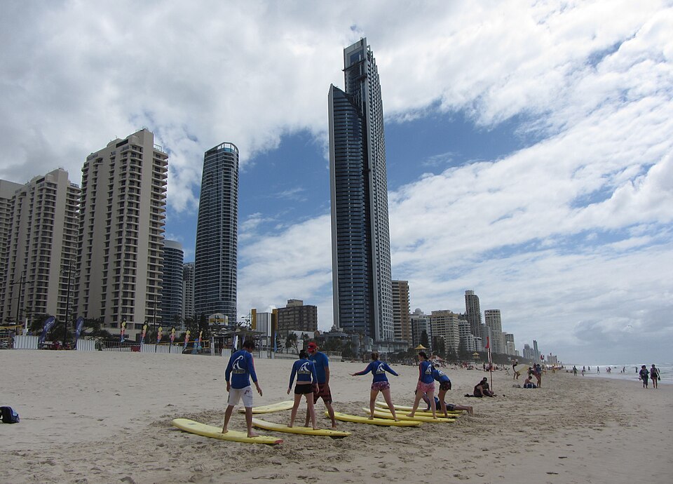 Gold Coast beach