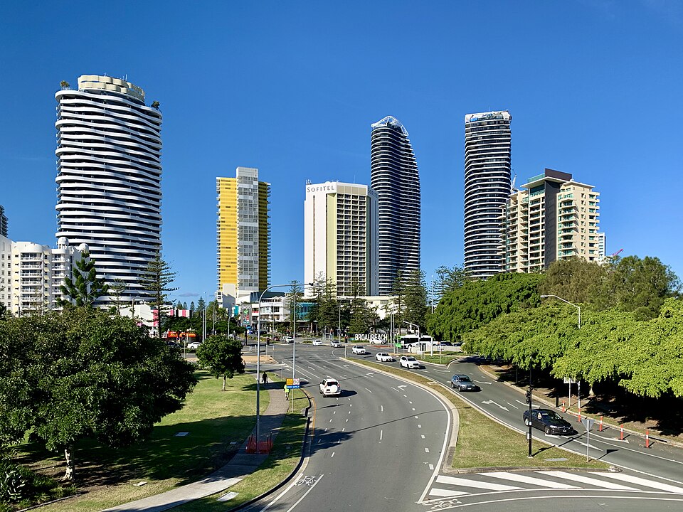 Broadbeach skyscrapers, Gold Coast, Queensland, 2020, 02