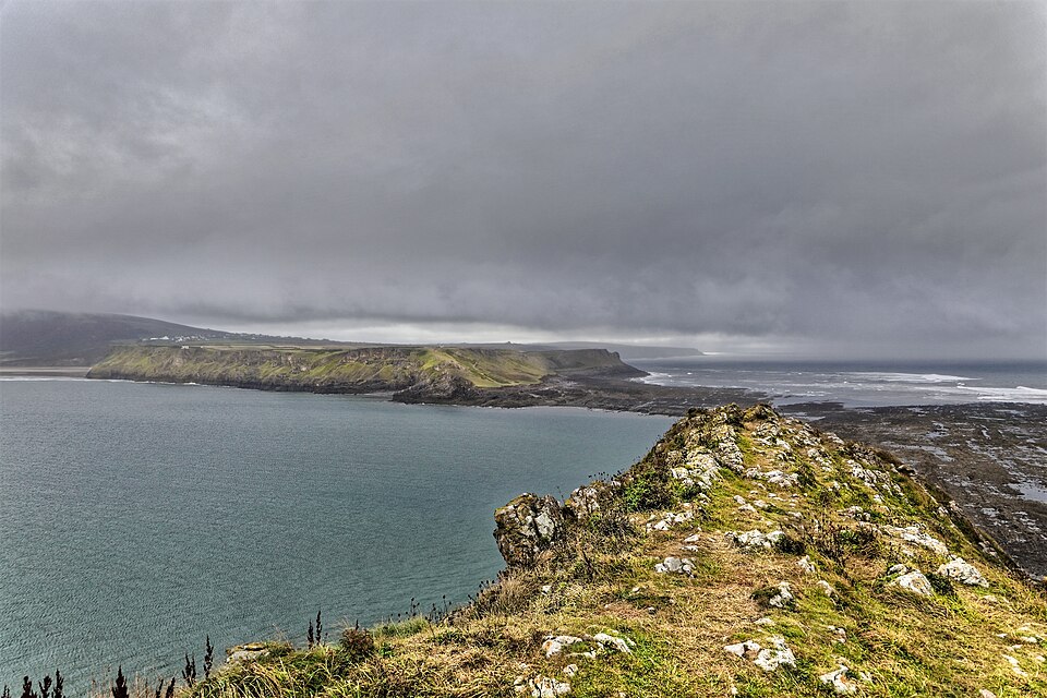 Gower Peninsula from Worms Head