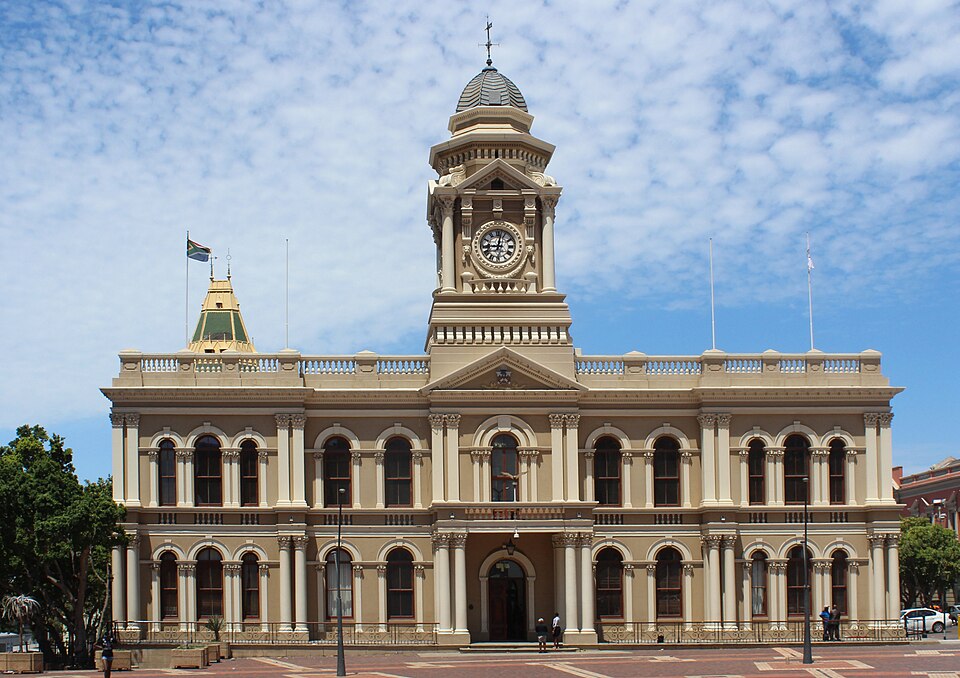 Port Elizabeth City Hall, front facade