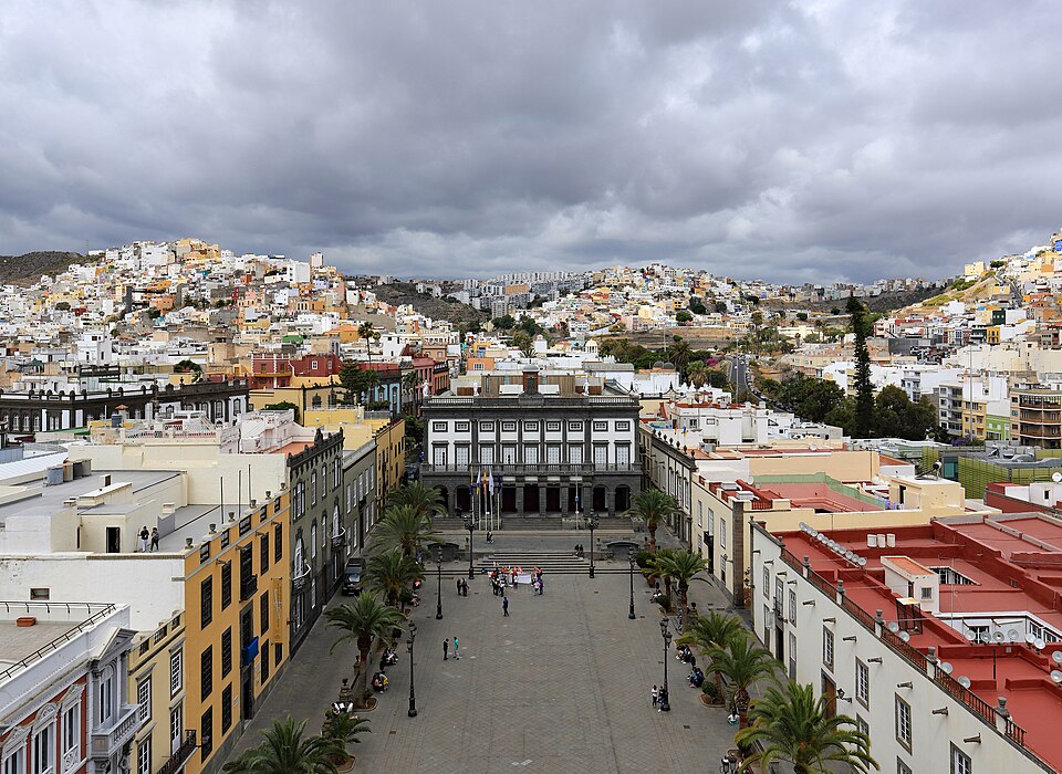 Plaza Mayor de Santa Ana, Las Palmas de Gran Canaria, May 2018