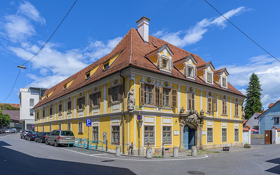 Graz Sterngasse 12 ehemaliger Gasthof Blauer Stern 4228+4229 pano