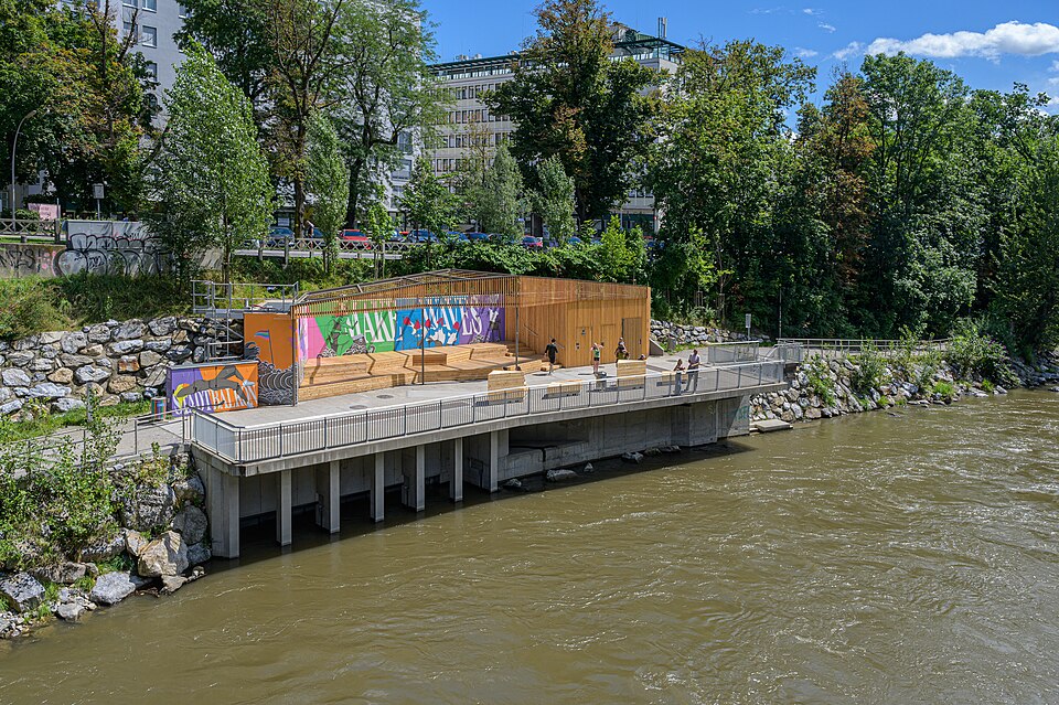Graz Stadtbalkon an der Mur 4244